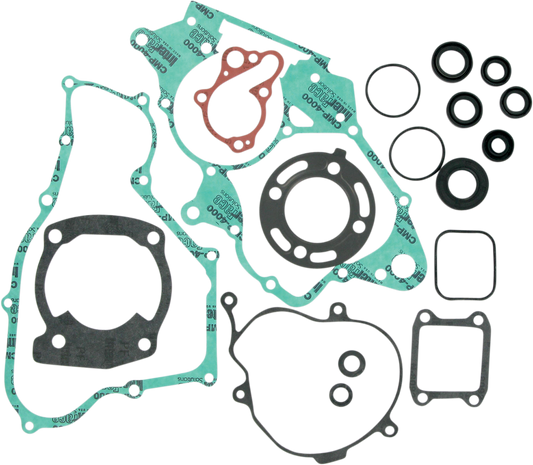 Moose Offroad Honda 811212MSE Motor Gasket Kit with Oil Seal – Complete Engine and Transmission Rebuild Set