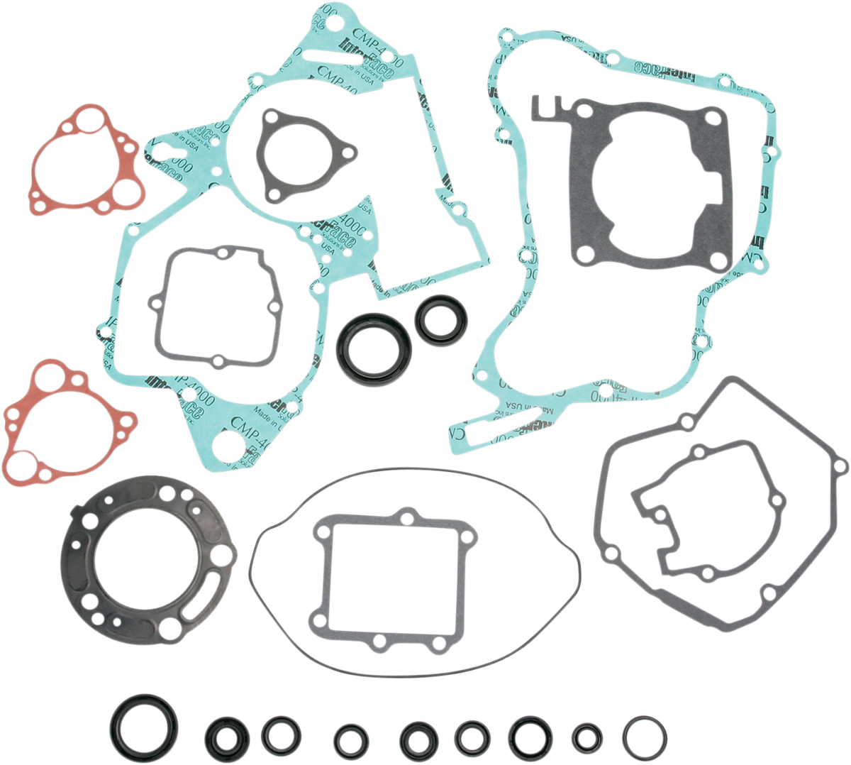 Moose Offroad Honda 811243MSE Motor Gasket Kit with Oil Seals