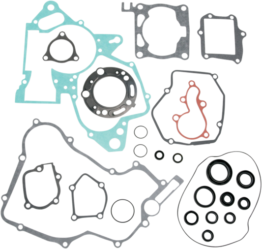 Moose Offroad Honda 811244MSE Motor Gasket Kit with Oil Seal – Complete Engine and Transmission Rebuild Set