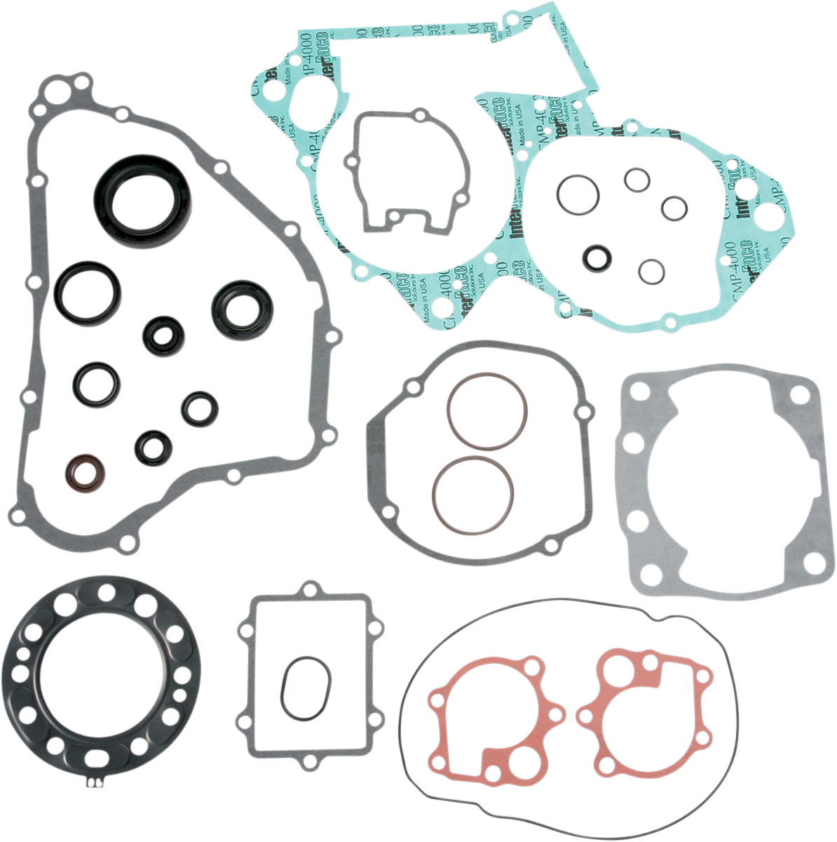 Moose Offroad Honda 811264MSE Motor Gasket Kit with Oil Seal – Complete Engine and Transmission Rebuild Set