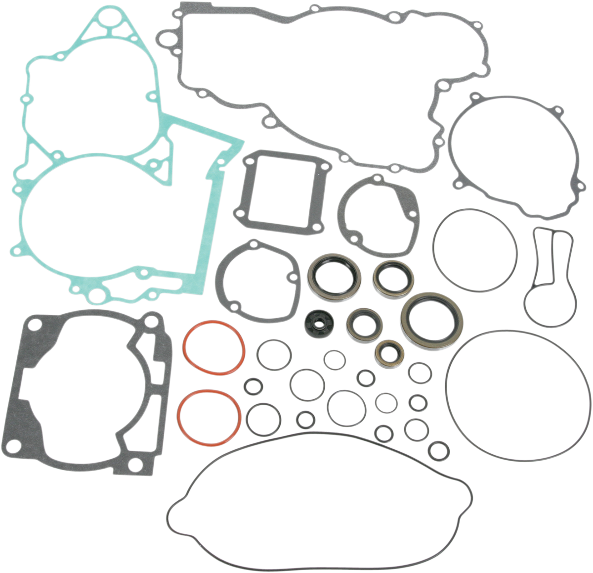 Moose Offroad Motor Gasket Kit with Oil Seal for Husaberg, Husqvarna, and KTM 811324MSE