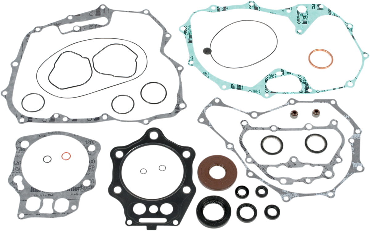Moose Offroad Honda 811896MSE Motor Gasket Kit with Oil Seals