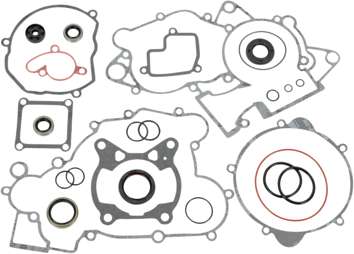Moose Offroad KTM 811315MSE Motor Gasket Kit with Oil Seal - Complete Engine and Transmission Rebuild Set