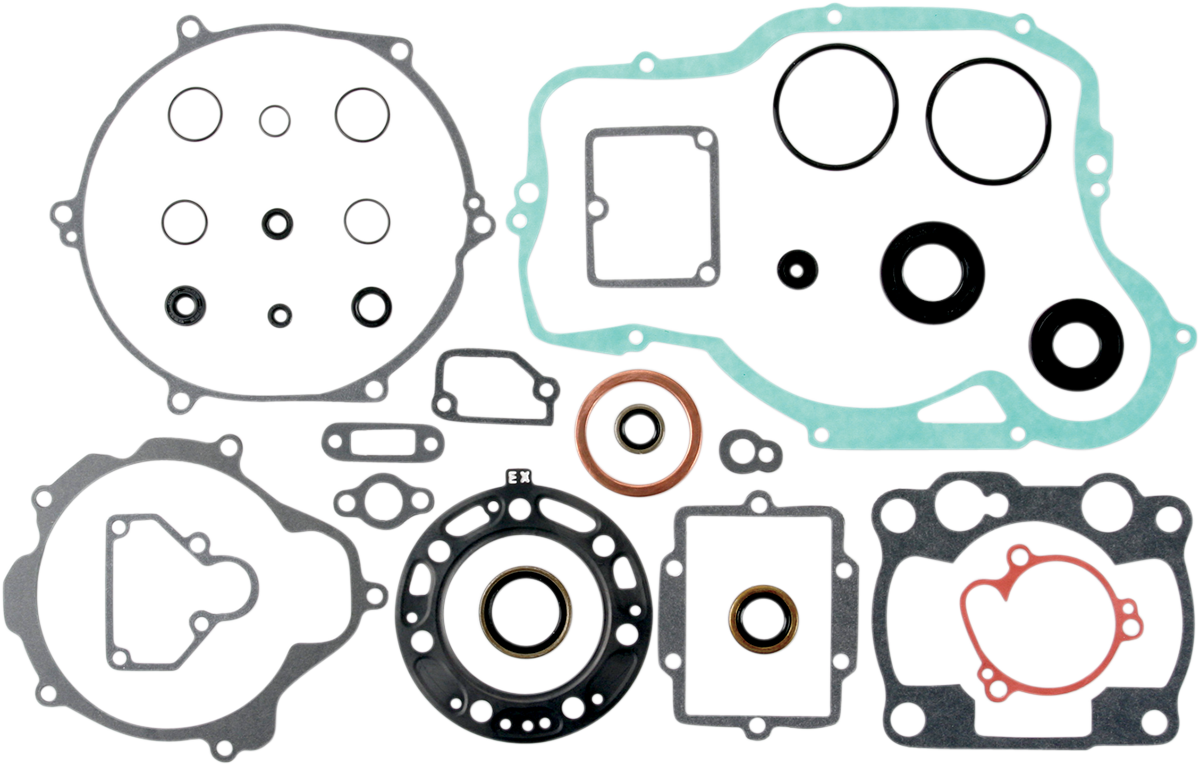 Moose Offroad Kawasaki 811478MSE Motor Gasket Kit with Oil Seal – Complete Rebuild Set