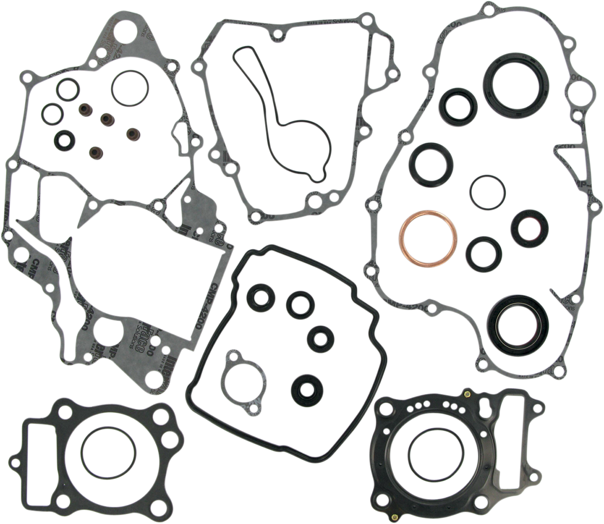 MOOSE OFFROAD Honda 811213MSE Motor Gasket Kit with Oil Seal for Engine and Transmission Rebuilds