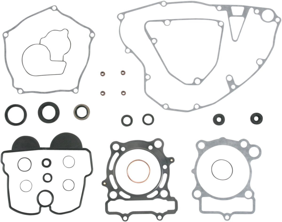 Moose Offroad Kawasaki/Suzuki 811463MSE Motor Gasket Kit with Oil Seal