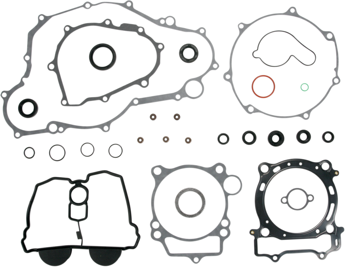 Moose Offroad Yamaha 811677MSE Motor Gasket Kit with Oil Seal - Complete Engine and Transmission Rebuild Set