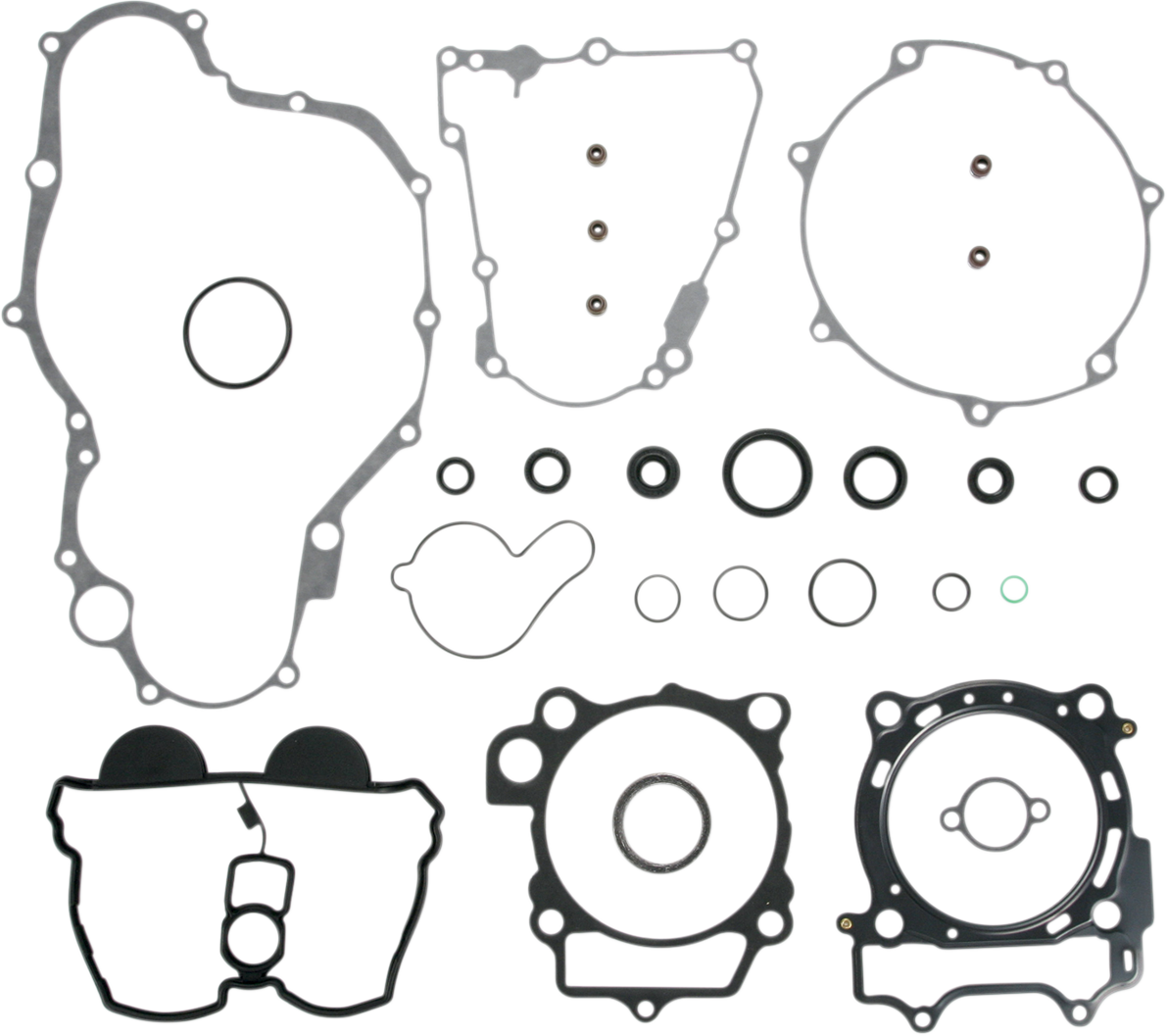 Moose Offroad Yamaha 811687MSE Motor Gasket Kit with Oil Seals for Engine and Transmission Rebuilds