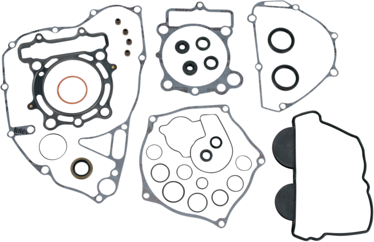 Moose Offroad Kawasaki 811481MSE Motor Gasket Kit with Oil Seal - Complete Rebuild Set for Engine and Transmission