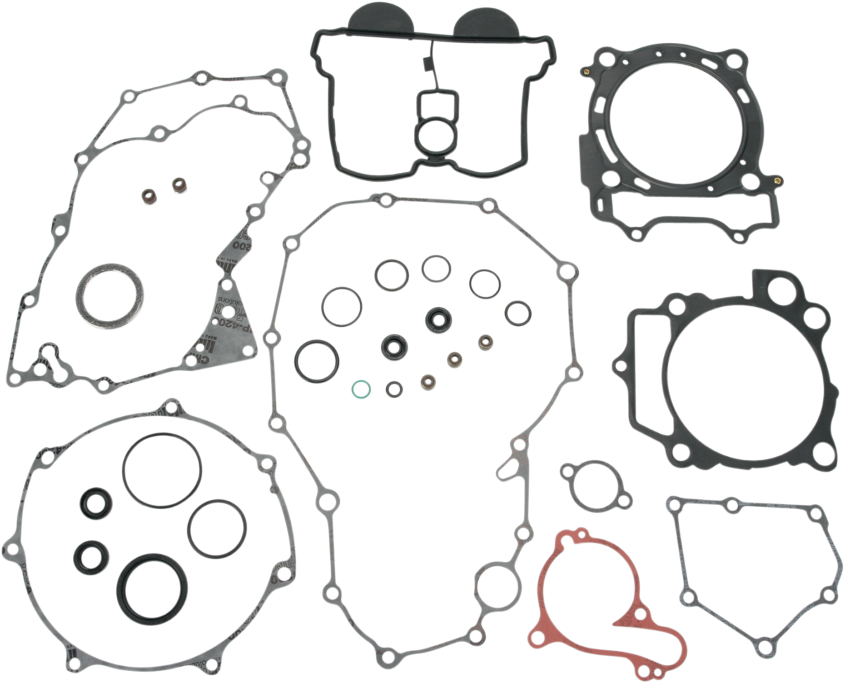 Moose Offroad Yamaha 811944MSE Motor Gasket Kit with Oil Seals for Engine and Transmission Rebuild