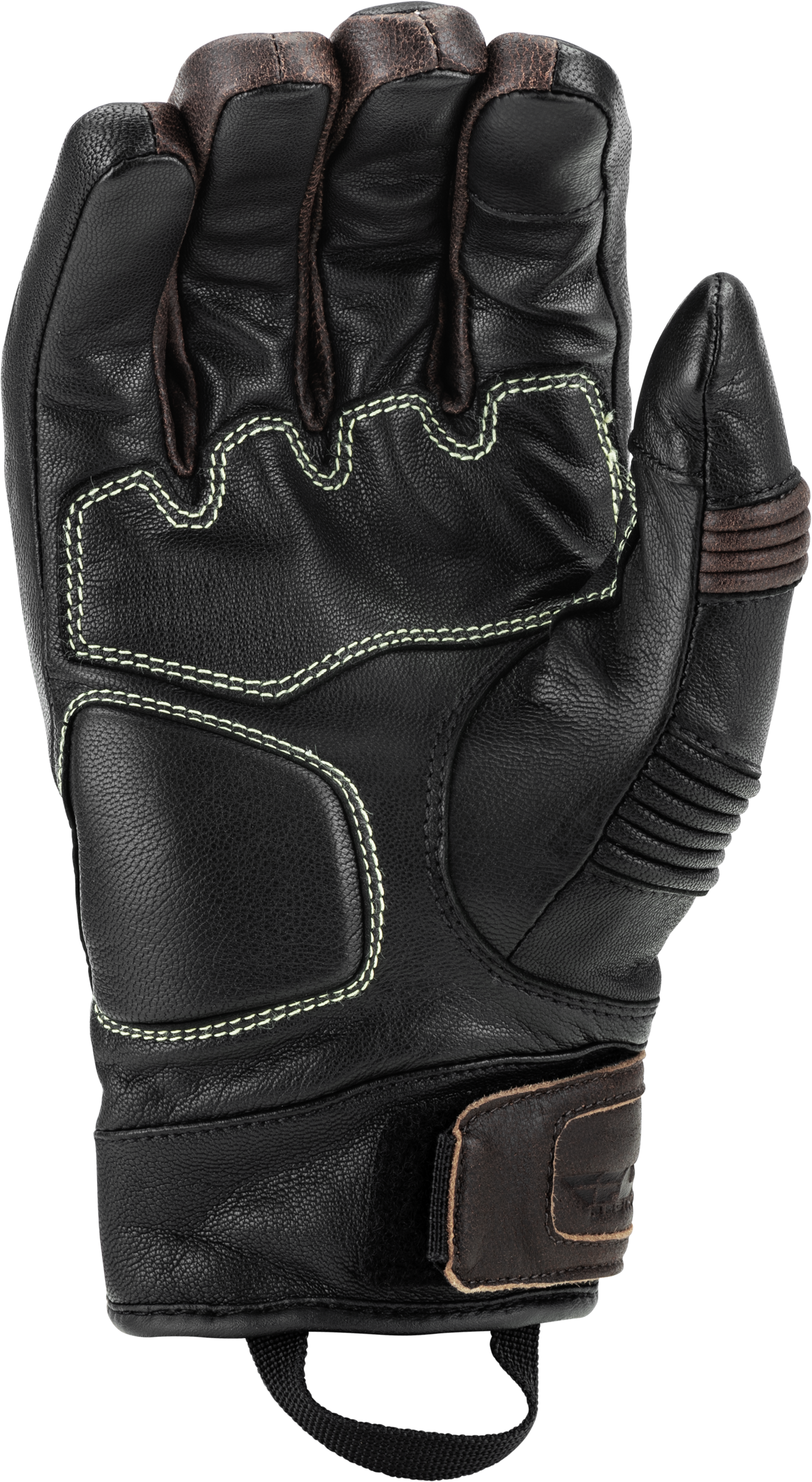Fly Racing Surveyor Gloves Brown X-Small - Durable, Weatherproof Motorcycle Gloves with Touch Screen Compatibility