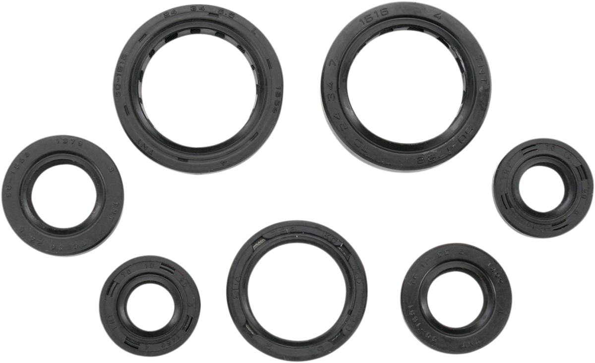 Moose Offroad Honda 822236MSE Motor Oil Seals - Reliable OEM Replacement Set
