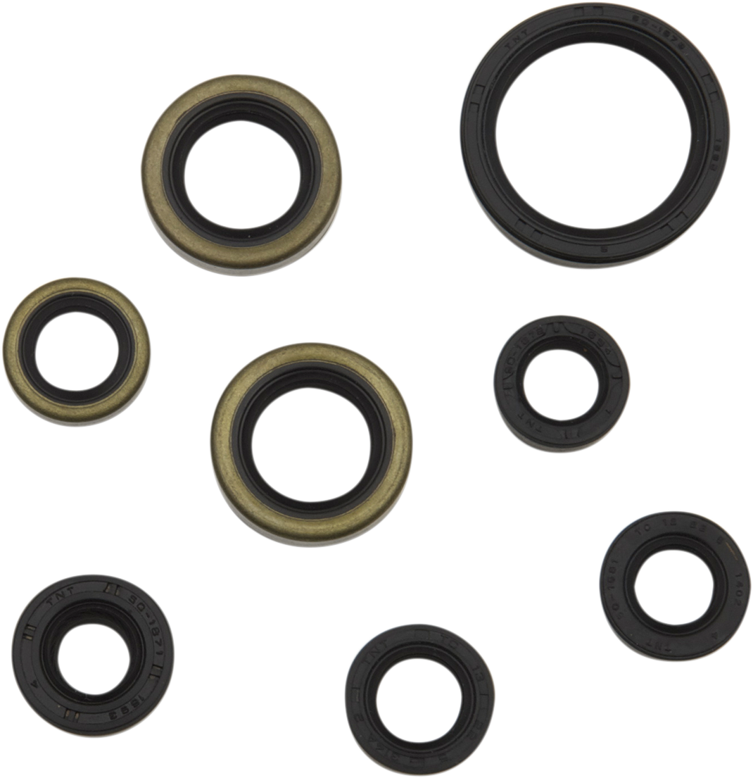 Moose Offroad Kawasaki 822485MSE Motor Oil Seals – Engine and Transmission Seal Set