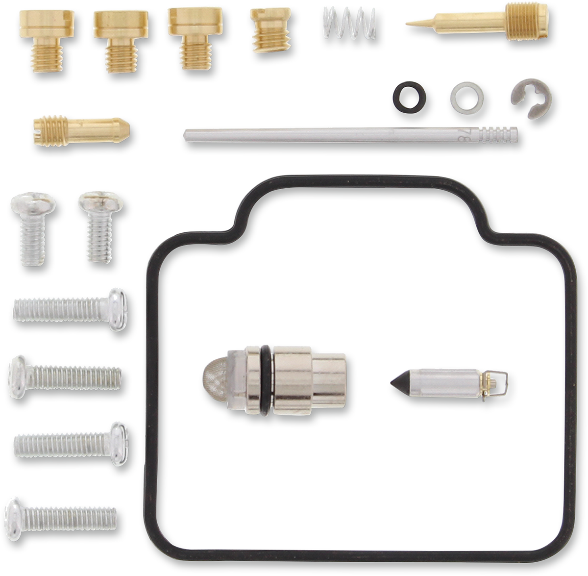 Moose Offroad Polaris 26-1016 Carburetor Repair Kit for Improved Fuel Performance
