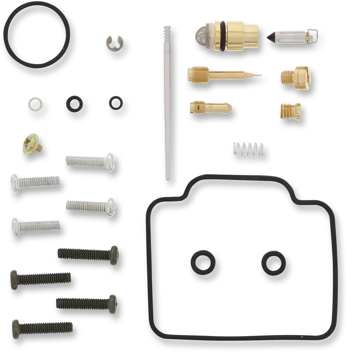 Moose Offroad Yamaha 26-1389 Carburetor Repair Kit with NBR Rubber Seals and OEM Jets