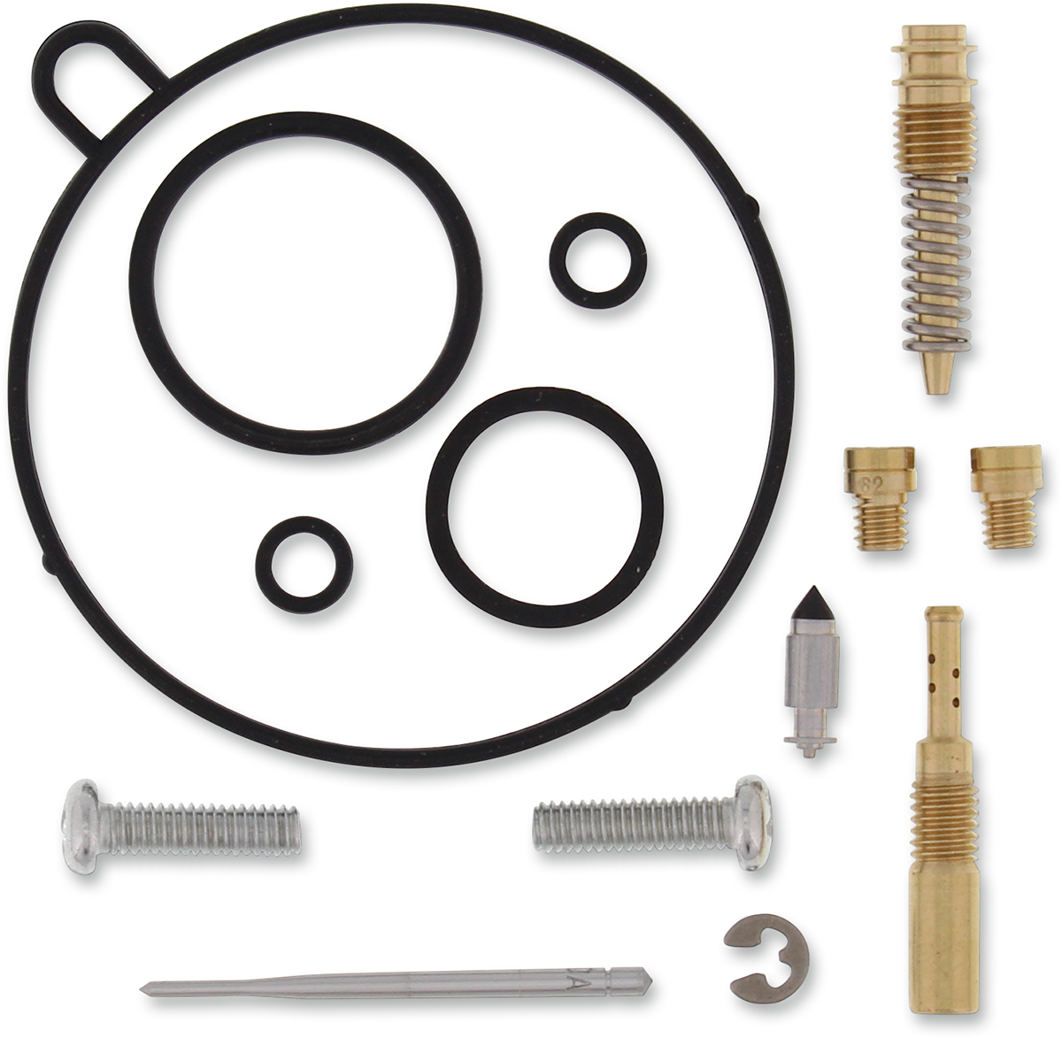 MOOSE OFFROAD Honda 26-1202 Carburetor Repair Kit with NBR Rubber Components