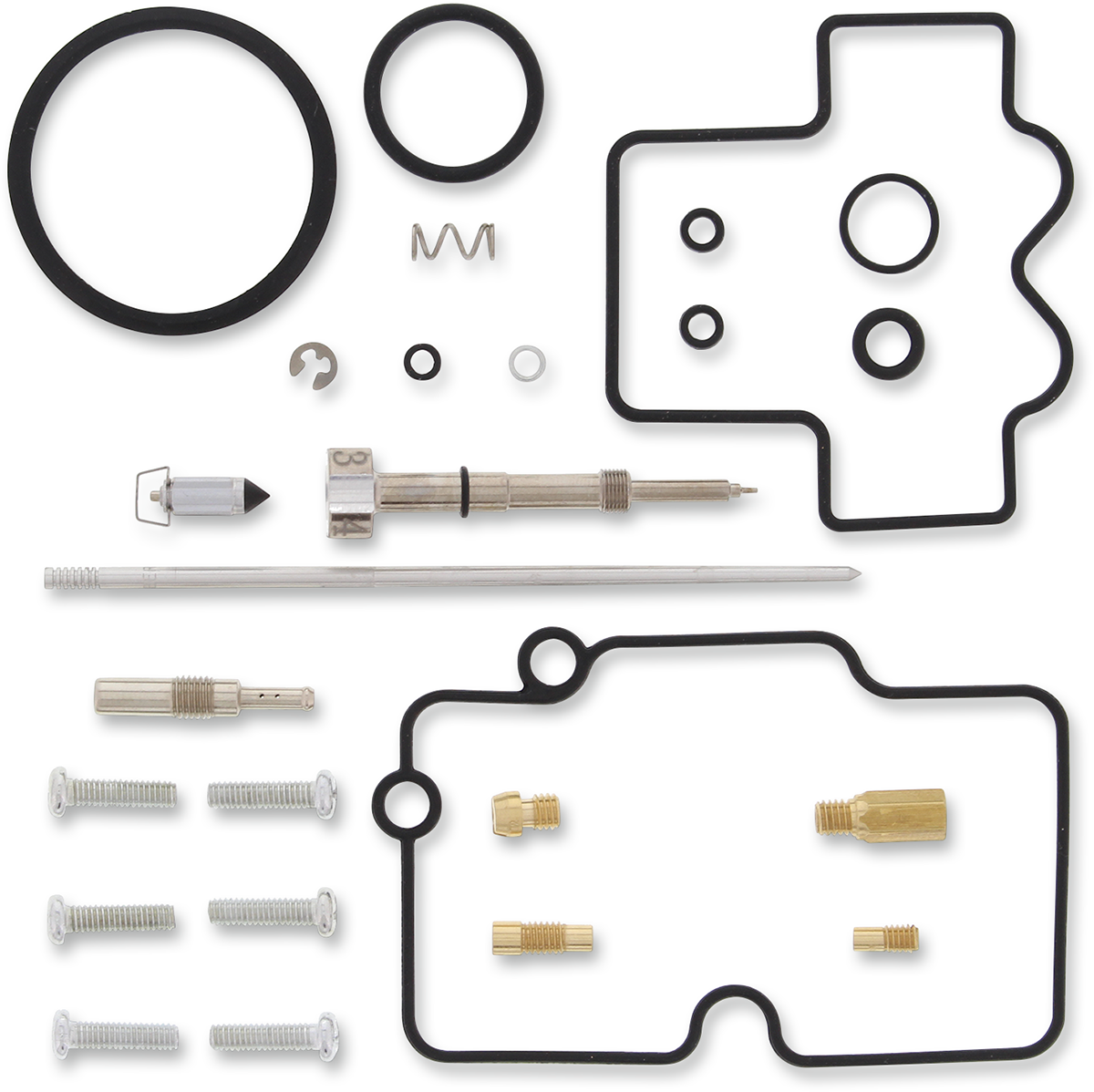 Moose Offroad Yamaha 26-1301 Carburetor Repair Kit with NBR Rubber Components