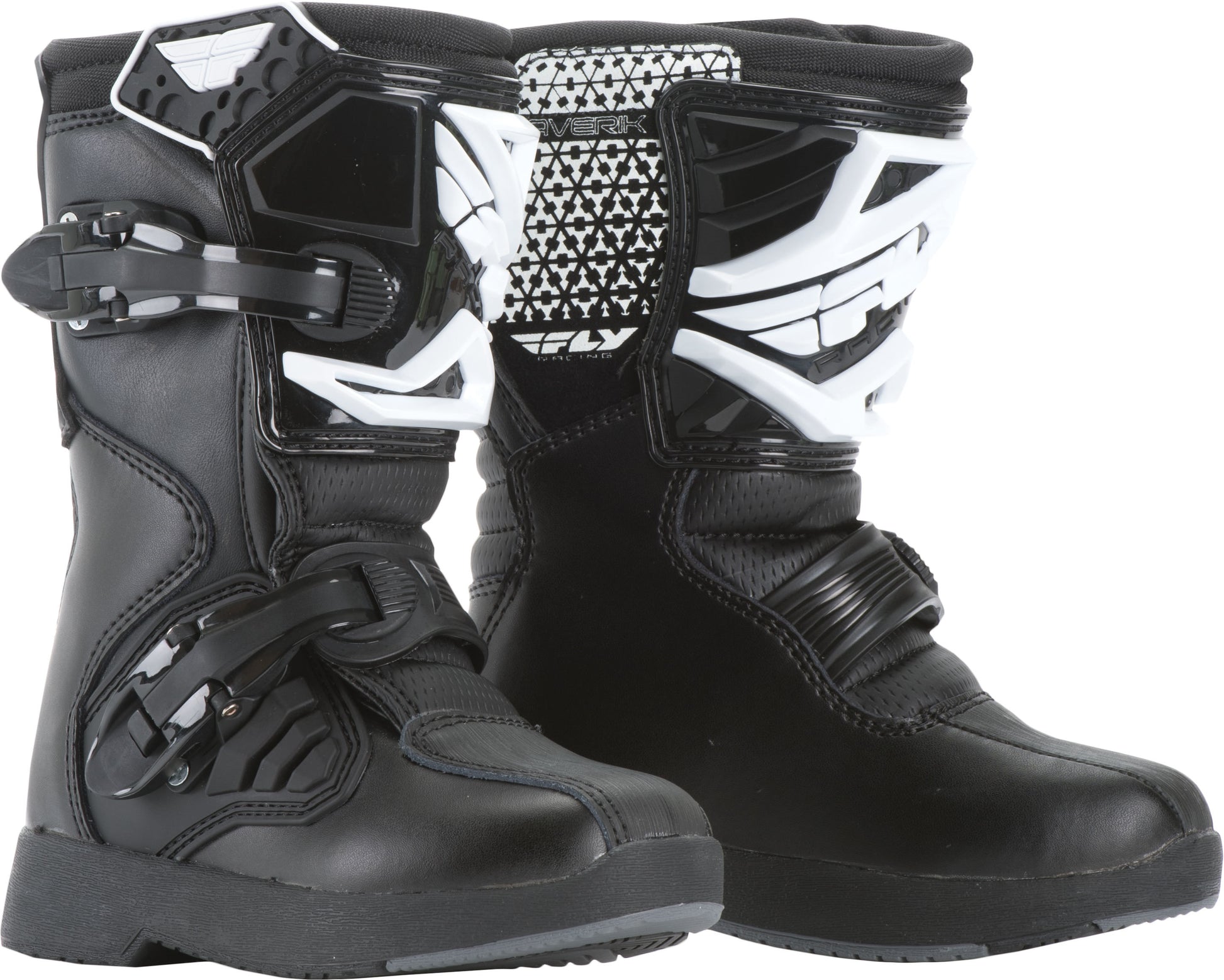 Youth Maverik Mini Boots Black Sz Y10