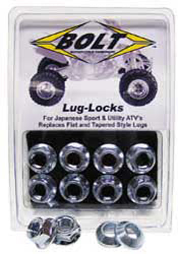 Bolt 2005-LUG.S Lug Locks Silver - Versatile Wheel Locking Solution