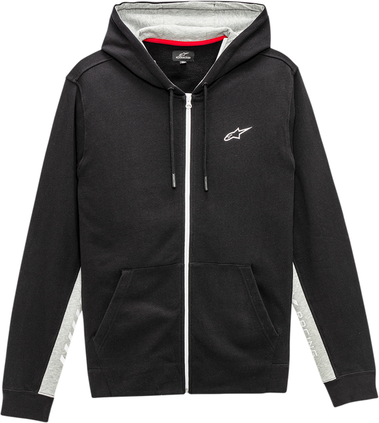 Alpinestars Claim Hoodie - Black, Large - 12115240010L