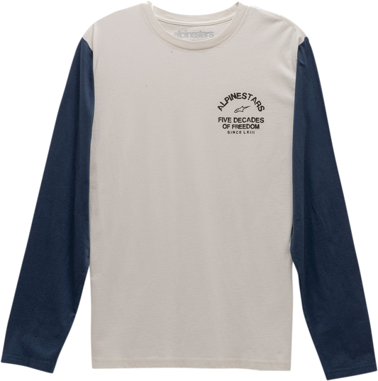 Alpinestars Decades Long-Sleeve T-Shirt - Natural, Medium - Part 12117400991M