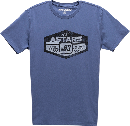 Alpinestars Gripper T-Shirt - Blue Large (Part #12117400472L)