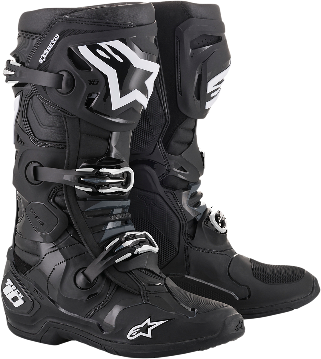 Alpinestars Tech 10 Boots for Motocross - Black, US 14 / EU 49.5 (Part Number 2010020-10-14)