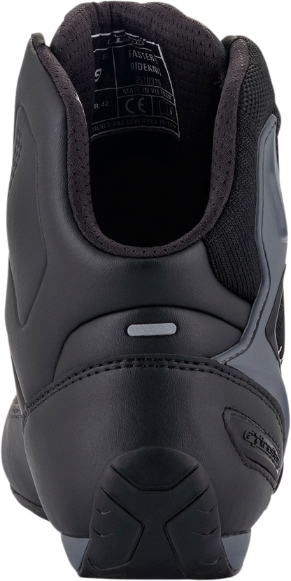 Alpinestars Faster-3 Rideknit® Road Racing Shoes – Black, Gray, Red – US 10 / EU 43