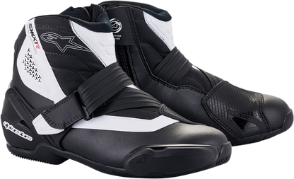 Alpinestars SMX-1 v2 Riding Boots - Black/White, US 8 / EU 42, Part 2224521-12-42