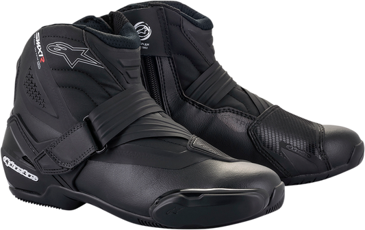 Alpinestars SMX-1 v2 Men's Motorcycle Riding Boots - Black, US 7.5 / EU 41