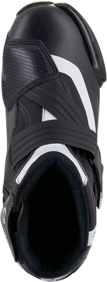 Alpinestars SMX-1 v2 Riding Boots - Black/White, US 8 / EU 42, Part 2224521-12-42