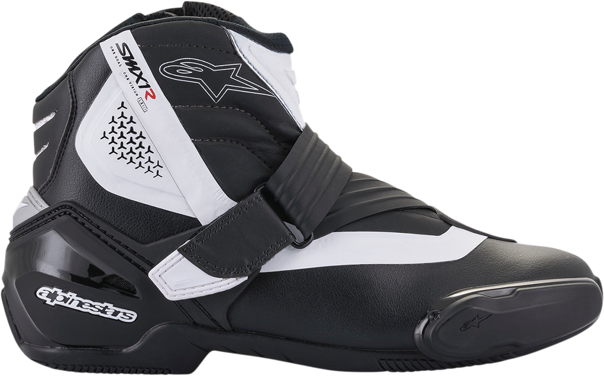 Alpinestars SMX-1 v2 Riding Boots - Black/White, US 8 / EU 42, Part 2224521-12-42
