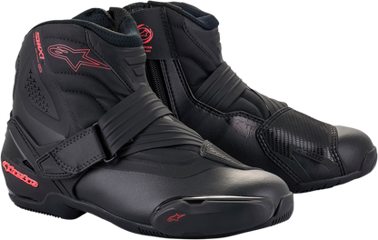 Alpinestars Stella SMX-1R V2 Women's Motorcycle Boots - Black and Pink, US 8 / EU 39