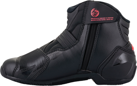 Alpinestars Stella SMX-1R V2 Women's Motorcycle Boots - Black and Pink, US 7 / EU 38