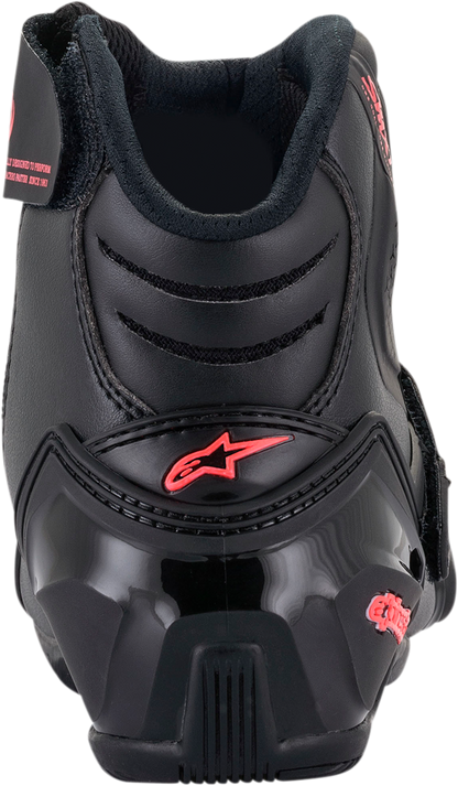 Alpinestars Stella SMX-1R V2 Women's Motorcycle Boots - Black and Pink, US 7 / EU 38