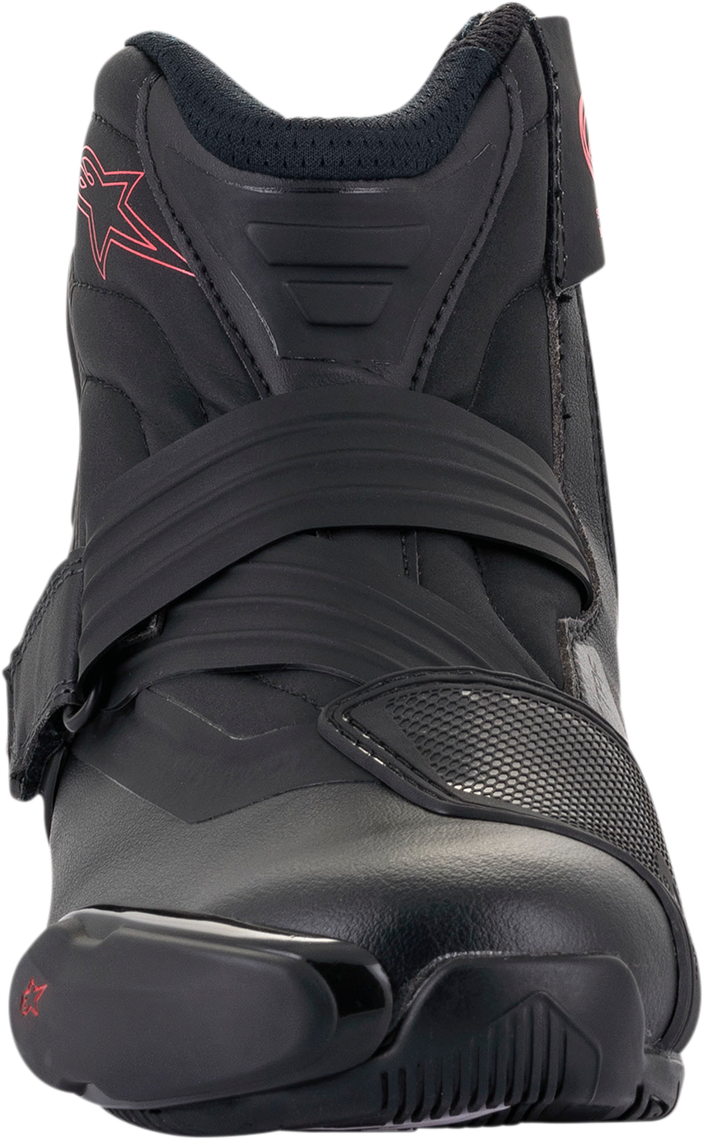 Alpinestars Stella SMX-1R V2 Women's Motorcycle Boots - Black and Pink, US 7 / EU 38