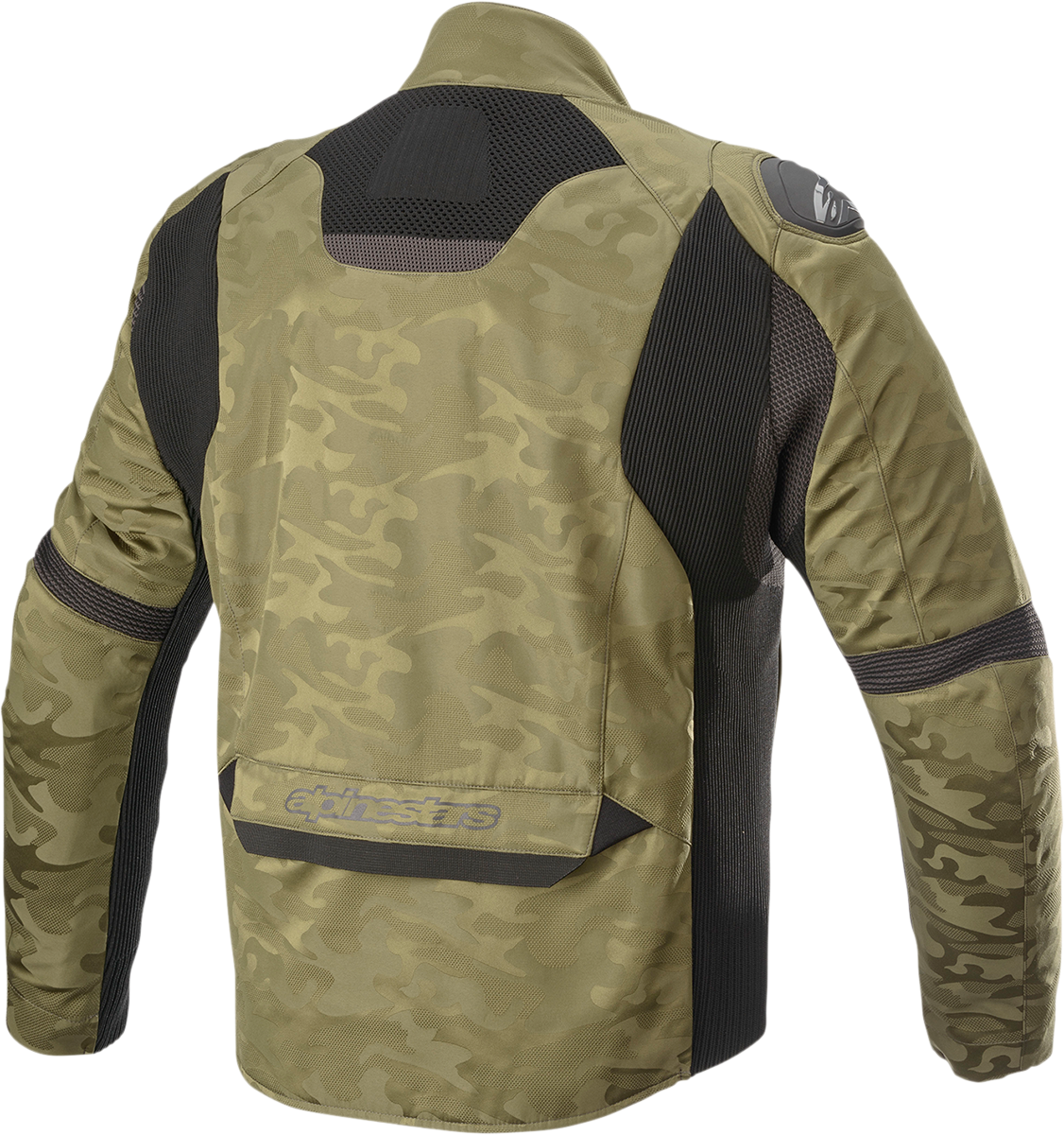 Alpinestars T SP-5 Rideknit® Jacket by ALPINESTARS – 2XL Military Green and Camo Black