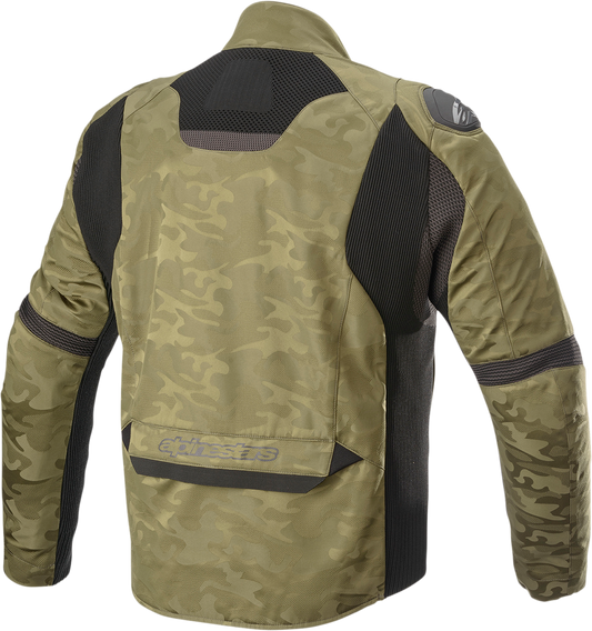 Alpinestars T SP-5 Rideknit® Motorcycle Jacket - Military Green/Camo Black, 4XL