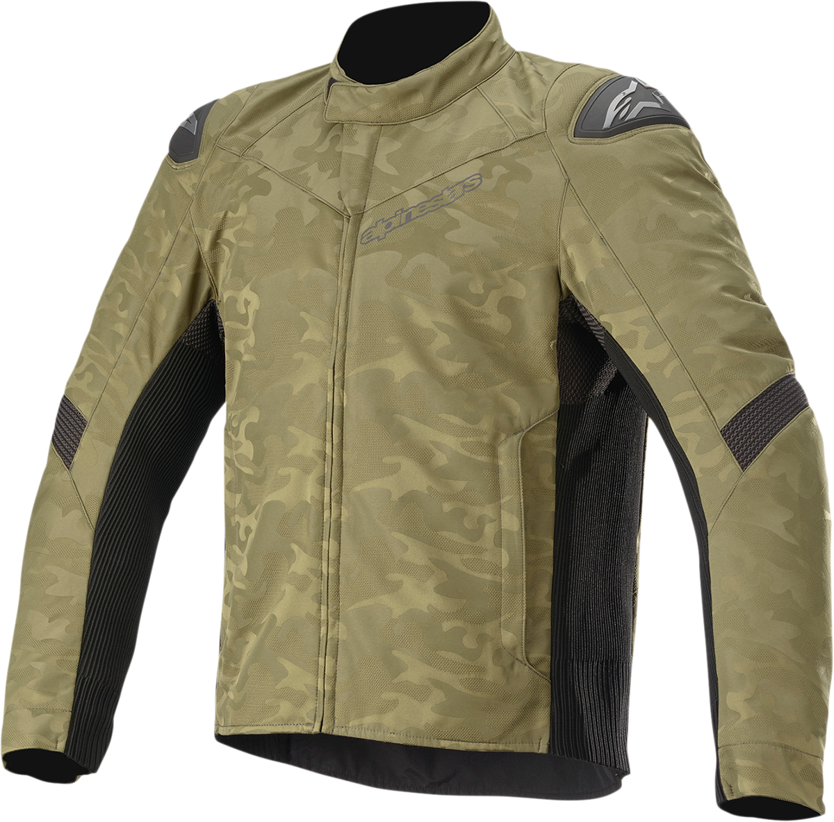 Alpinestars T SP-5 Rideknit® Motorcycle Jacket - Military Green/Camo Black, 4XL