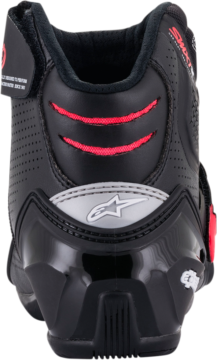 Alpinestars Stella SMX-1 R V2 Vented Boots - Black and Pink, US Size 5 / EU Size 36