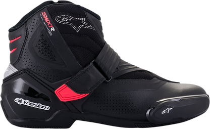 Alpinestars Stella SMX-1 R V2 Vented Boots - Black/Pink US 7 / EU 38 by Alpinestars Part No. 2224121-1839-38