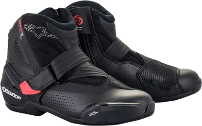 Alpinestars Stella SMX-1 R V2 Vented Boots - Black/Pink US 7 / EU 38 by Alpinestars Part No. 2224121-1839-38