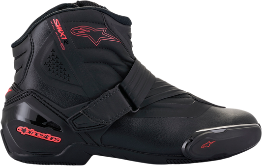 Alpinestars Stella SMX-1R V2 Women’s Motorcycle Boots - Black and Pink, US 5 / EU 36
