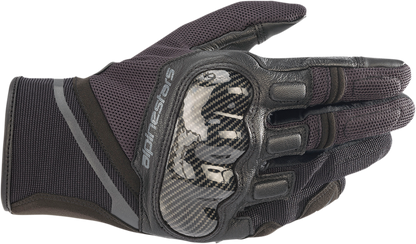 Alpinestars Chrome Gloves - Black & Tar Gray, Small - Part 3568721-1169-S