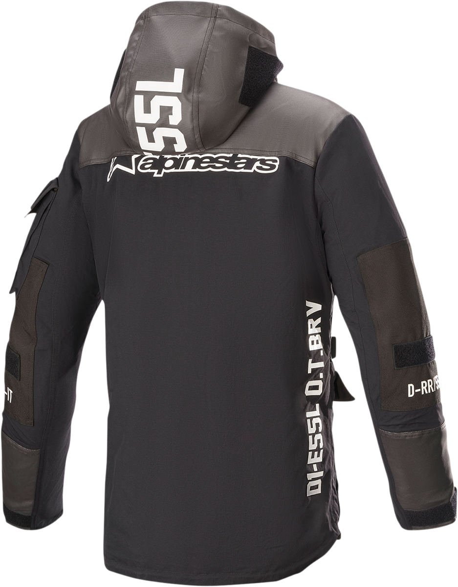 Alpinestars Daiji Jacket - Black, Size XL - Water-Resistant Textile Motorcycle Jacket with Impact Protectors