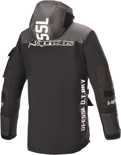 Alpinestars Daiji Jacket - Black, Size XL - Water-Resistant Textile Motorcycle Jacket with Impact Protectors