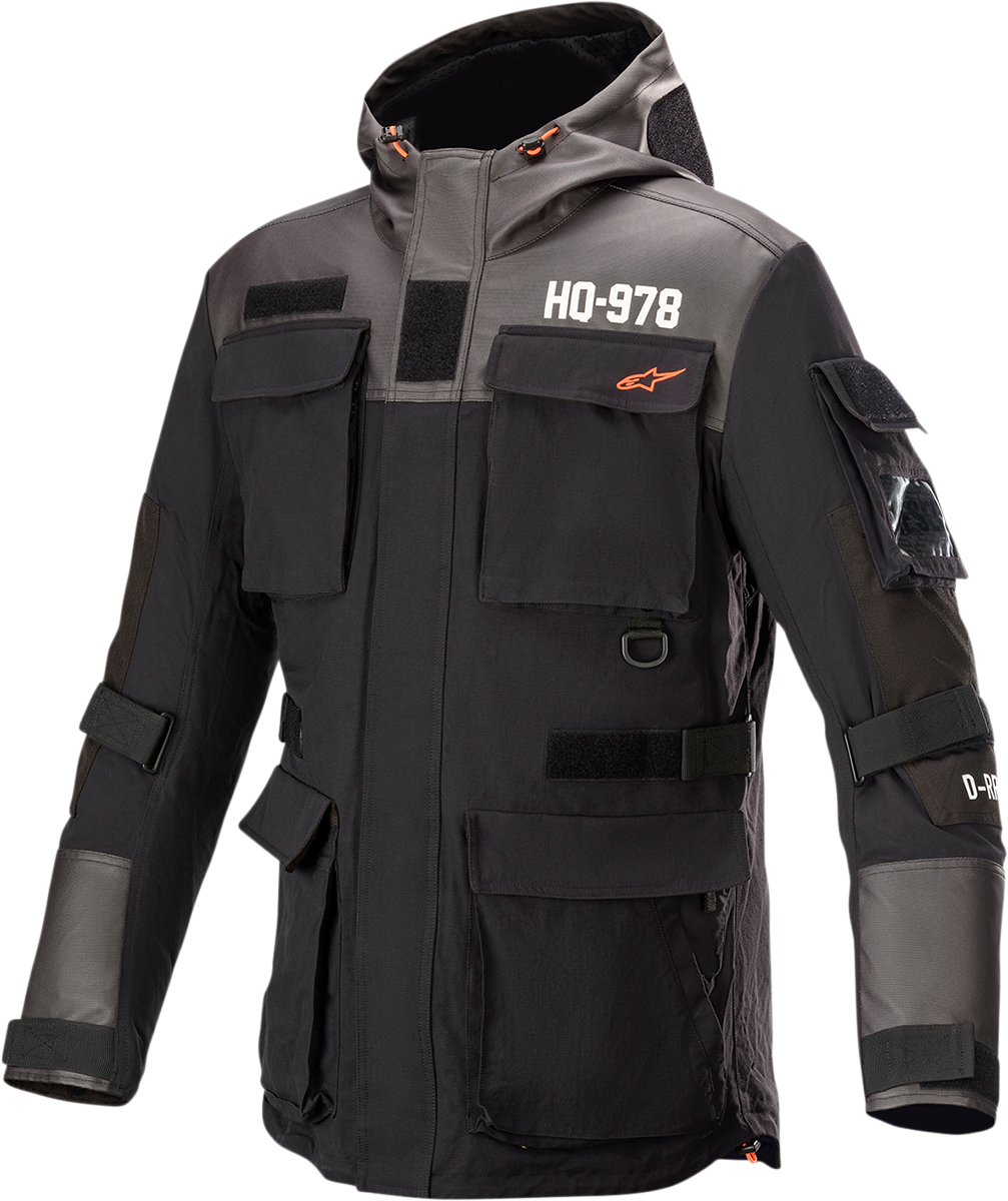 Alpinestars Daiji Jacket - Black, Size XL - Water-Resistant Textile Motorcycle Jacket with Impact Protectors