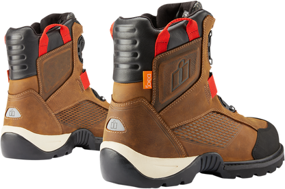 ICON Stormhawk Boots - Brown, Size 7, Part 3403-1161