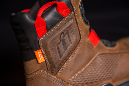ICON Stormhawk Boots - Brown, Size 7, Part 3403-1161