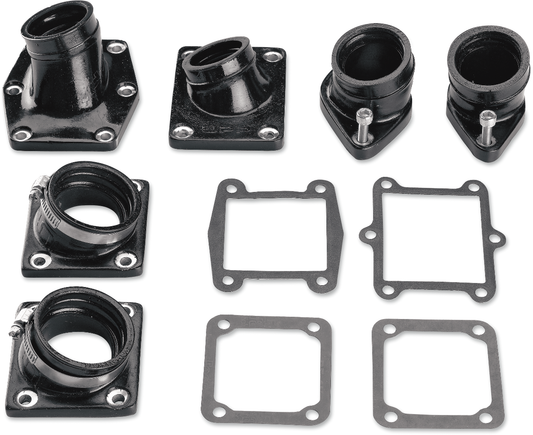 Moose Offroad Yamaha Intake Manifold 1116-BLK - Increased Airflow and Fuel Resistance